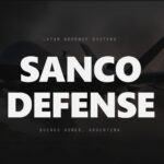 Imagen de marca de Sanco Defense, empresa argentina de sistemas de defensa con sede en Buenos Aires