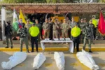Presentación de resultados del operativo de la Policía Nacional en Riohacha tras la neutralización de Bendito Menor